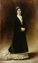Portrait of Emmanuella Signatelli, Countess Potocka, 1880 (oil on canvas) | Obraz na stenu