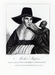 Mother Shipton, engraved by John Scott, 1804 (engraving) | Obraz na stenu