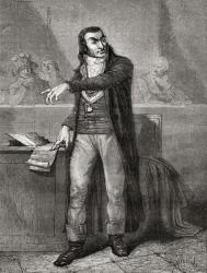 Antoine Quentin Fouquier-Tinville (1746-95), engraved by Blanpain | Obraz na stenu