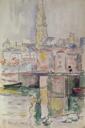 St. Malo, 1927 (w/c) | Obraz na stenu