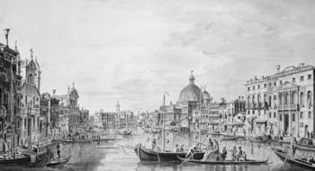 View of the Grand Canal, Venice, c.1800 (pen & ink wash) | Obraz na stenu