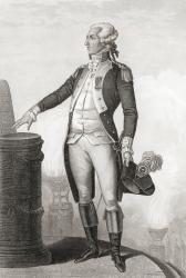 Marie-Joseph Paul Yves Roch Gilbert du Motier, Marquis de Lafayette, 1757  1834. | Obraz na stenu