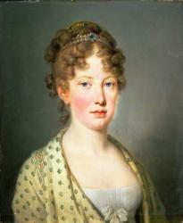 Archduchess Leopoldina of Austria, 1st wife of Emperor Dom Pedro IV of Portugal (I of Brazil) | Obraz na stenu