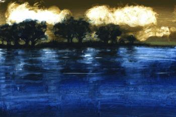Flood, 2009 (acrylic on board) | Obraz na stenu