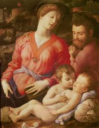 The Panciatichi Holy Family, c. 1540 (oil on wood) | Obraz na stenu