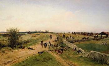 Scene from the Franco-Prussian War (oil on canvas) | Obraz na stenu