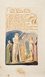 'The Voice of the Ancient Bard', plate 16 from 'Songs of Innocence and Experience', after William Blake (1757-1827) c.1808 (w/c with pen & brown ink) | Obraz na stenu