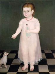 Young Girl with a Doll, 1838 (oil on canvas) | Obraz na stenu