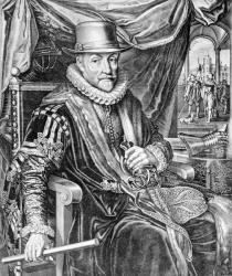 William I, Prince of Orange, engraved by Willem Jacobsz Delff, 1623 (engraving) | Obraz na stenu