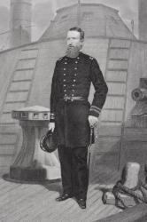 Portrait of Admiral David Dixon Porter (1813-91) (litho) | Obraz na stenu
