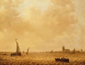 View of the Old Maas, Dordrecht | Obraz na stenu