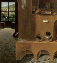 St. Jerome in his study, c.1475 (oil on panel) (detail of 29420) | Obraz na stenu