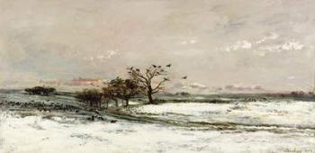 The Snow, 1873 (oil on canvas) | Obraz na stenu