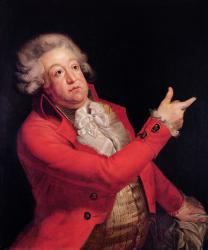 Honore Gabriel Riqueti (1749-91) Count of Mirabeau, c.1790 (oil on canvas) | Obraz na stenu