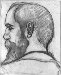 Ker Xavier Roussel (1867-1944) 1899 (charcoal) (b/w photo) | Obraz na stenu