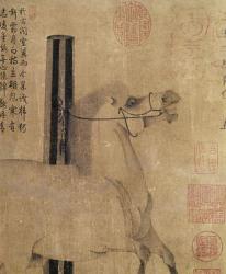 Night-Shining White, Tang dynasty (618-907) c.750 (ink on paper) | Obraz na stenu
