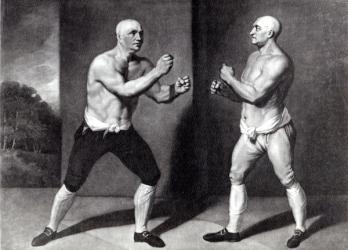 Broughton v. Stevenson (engraving) (b/w photo) | Obraz na stenu