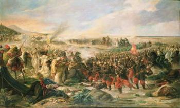 The Battle of Tetouan in 1860, 1870 (oil on canvas) | Obraz na stenu