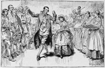 A Kentucky Wedding, illustration from 'Building the Nation' by Charles Carleton Coffin, 1883 (litho) | Obraz na stenu