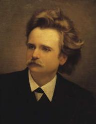 Edvard Hagerup Grieg (1843-1907) (oil on canvas) | Obraz na stenu