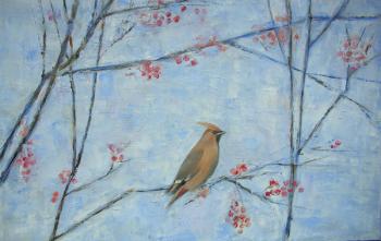 Waxwing, 2013, oil on canvas | Obraz na stenu