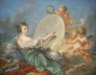 Allegory of Painting, 1765 (oil on canvas) | Obraz na stenu