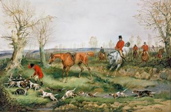 Hunting Scene | Obraz na stenu