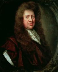 Samuel Pepys (1633-1703) (oil on canvas) | Obraz na stenu