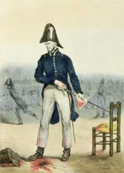 The Public Order also reigns in Paris, 1831 (colour litho) | Obraz na stenu