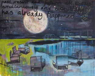 Everything has already happened, 2012, (acrylic on canvas) | Obraz na stenu
