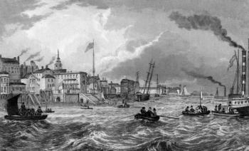 Gravesend, Kent, published 1831 (engraving) | Obraz na stenu