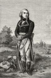 Jean-Baptiste Jourdan, from 'Histoire de la Revolution Francaise' by Louis Blanc (1811-82) (engraving) | Obraz na stenu