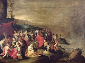 The Crossing of the Red Sea (oil on canvas) | Obraz na stenu
