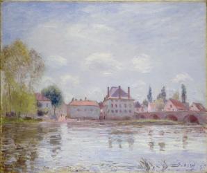 The Bridge at Moret-sur-Loing, 1890 | Obraz na stenu