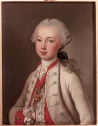 Leopold II (1747-92) Holy Roman Emperor and Grand-duke of Tuscany, 1762 | Obraz na stenu
