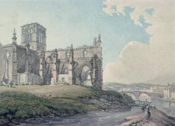 Prior Church, Haddington, 1786 (w/c on paper) | Obraz na stenu