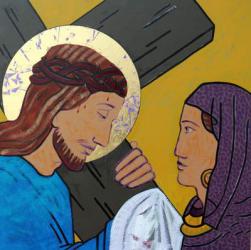 Jesus & Veronica | Obraz na stenu