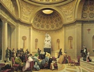 Mass in the Expiatory Chapel, 1830-48 (oil on canvas) | Obraz na stenu