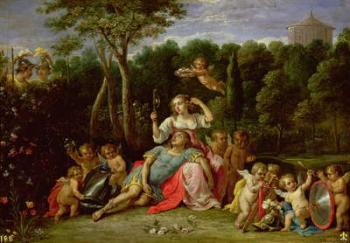 The Garden of Armida (oil on canvas) | Obraz na stenu