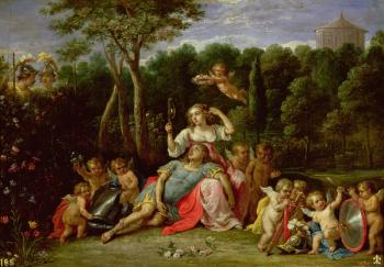 The Garden of Armida (oil on canvas) | Obraz na stenu