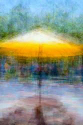 Yellow Table Umbrella Photo Impressionism, 2016, (photograph) | Obraz na stenu