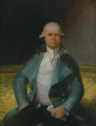 Portrait of Don Tomas Perez Estala (oil on canvas) | Obraz na stenu