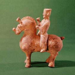 Horseman (terracotta) (see also 195544) | Obraz na stenu