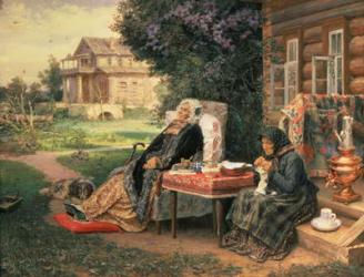 All in the Past, 1889 (oil on canvas) | Obraz na stenu