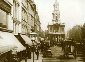 St. Mary's on the Strand, 19th Century (photograph) | Obraz na stenu