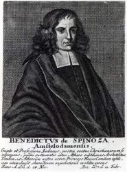 Baruch de Spinoza (engraving) (b/w photo) | Obraz na stenu