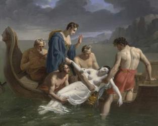 The Death of Sappho, 1819 (oil on canvas) | Obraz na stenu