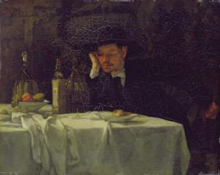 With wine from Rome, 1872 (oil on canvas) | Obraz na stenu