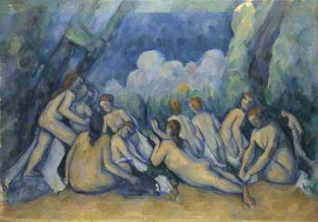 The Large Bathers, c.1900-05 (oil on canvas) | Obraz na stenu