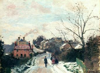 Fox hill, Upper Norwood, 1870 (oil on canvas) | Obraz na stenu